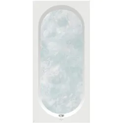 Villeroy & Boch Oberon Rechteck-Whirlpool Combipool CC TP1 MT – Weiß Alpin