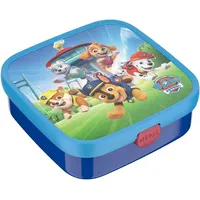Mepal Campus Brotdose mit Bento-Einsatz und Gabel 1,3 l Paw Patrol Pups