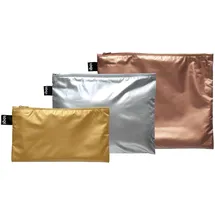 LOQI Metallic Unterarmtaschen 3 St.