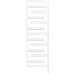 Zehnder Design-Elektroheizkörper „Tetris“ 50 × 158,8 cm in Inox Look (glänzend)