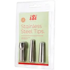 iSi Edelstahltüllen Set 3 St.