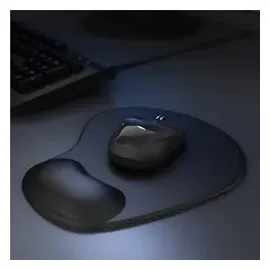 CSL Mauspad 2er Spar-Set mit ergonomischer Handgelenkauflage, Gel Komfort Office Mousepad