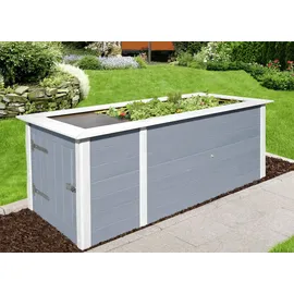 Weka Profi-Hochbeet 669 205 x 79 x 81 cm grau