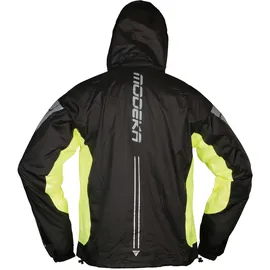 Modeka AX-Dry II Regenjacke Schwarz/Neon-Gelb 2XL