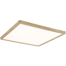 Paulmann LED Deckenleuchte Atria Shine Backlight Holzoptik 29,3x29,3cm