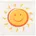 Servietten 3-lagig 1/4-Falz 25 cm 25 cm Here comes the Sun