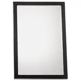 BRILLANTBAD BELP Kippspiegel Stahl Komaxit Schwarz 400x600x120 mm für Bad & WC >> zum Bohren