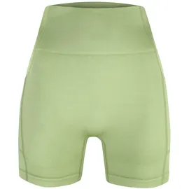 beshaped Funktionstights "Lift me up", Damen, Gr. XS, US-Größen, grün (hellgrün), 90% Nylon, 10% Elasthan, unifarben, kurz, Hosen, mit Kompressions-Funktion