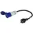 ChiliTec CEE auf Schutzkontakt-Stecker 0,35m 230V, Adapter Kupplung Schuko-Stecker 35cm