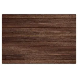 cover-your-desk.de Schreibtischunterlage abwaschbar – Braune Holzbretter – aus premium Vinyl – Made in Germany, (1 tlg) 60 cm x 40 cm