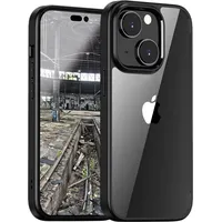 JT Berlin iPhone 15 Pro Hybrid Backcover schwarz, transparent