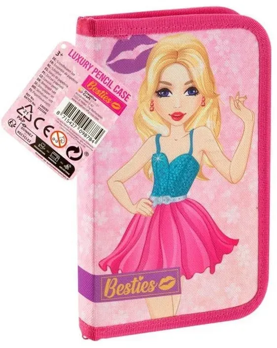BESTIES Pencil case with filling.