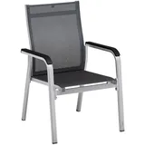 Kettler Basic+ Premium Stapelsessel 66 x 68 x 67 cm silber