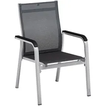 Kettler Basic+ Premium Stapelsessel 66 x 68 x 67 cm silber