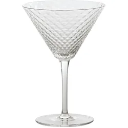 Martini – Set mit 4 Kelchgläsern, 23 cl, Glas für Cocktails und aromatische Weine, Glas, elegantes Design – Zafferano, hergestellt in Italien