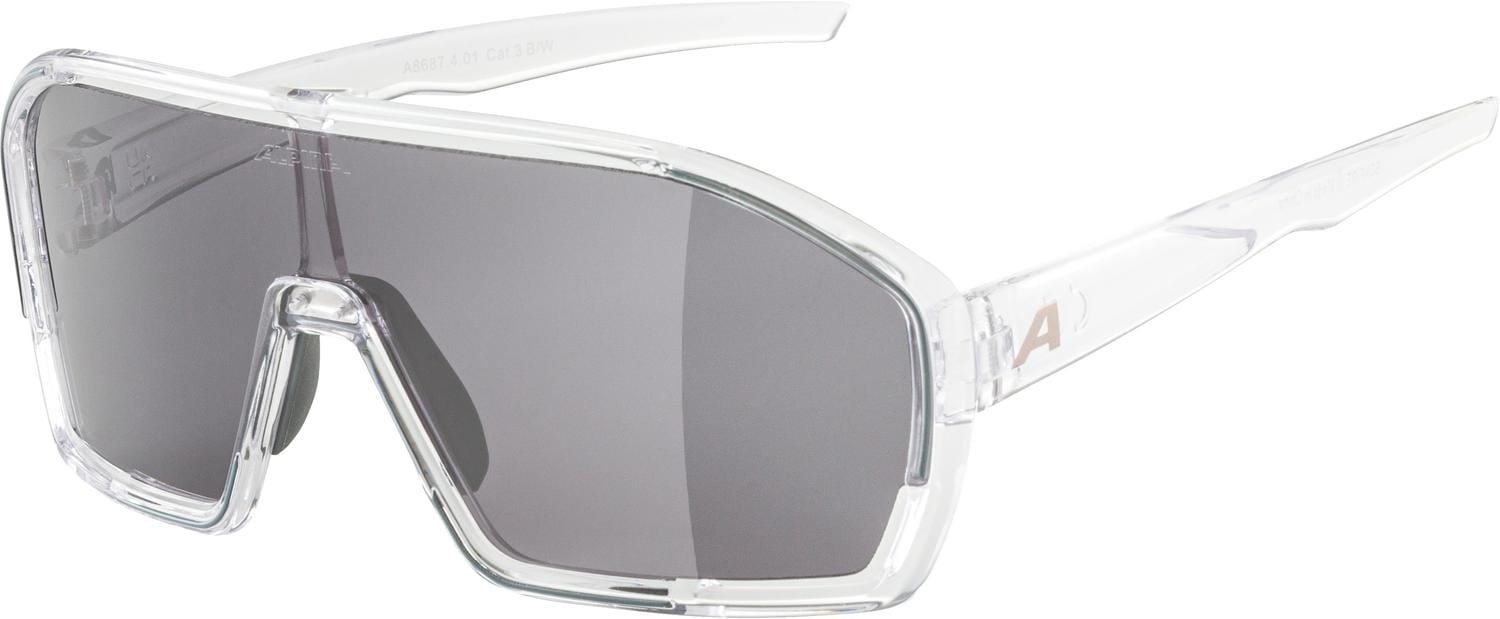 ALPINA SPORTS, Unisex, Sportbrille, BONFIRE (Transparent, Silver), Grau