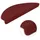 Kettelservice-Metzker Ramon MW Halbrund 65 x 21 cm Rot