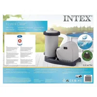 Intex Filterpumpe Poolpumpe 5678 L/h Schwimmbadpumpe Schwimmbecken