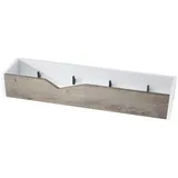 Vladon Garderobenpaneel, Alteiche, 83.5x12.5x21 cm, Garderobe, Garderobenpaneele, Garderobenpaneele
