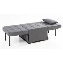 prestige home living outdoor Prestige Schlafsofa 2 in 1 Dunkelgrau