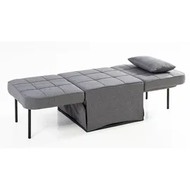 prestige home living outdoor Prestige Schlafsofa 2 in 1 Dunkelgrau