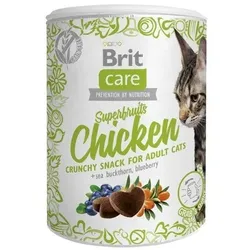 BRIT Care Snack Superfruits Mix Geschmacks 6x100g mit Huhn Insekten Lamm