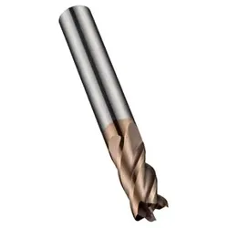 Schaftfräser mit Eckenradius, TiSiN DIN 6535 HA ø4mm S7674.0XR0.5