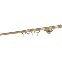 MYDECO Gardinenstange »20mm Cap Wandträger 6,5 cm«, 1 läufig-läufig,
