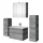 Saphir Trentino 4-tlg. Grau