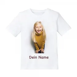 Kinder T-Shirt individuell bedruckt (25x25 cm)