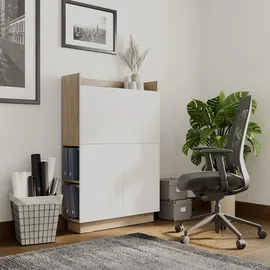 Vicco Schreibtischschrank Büroschrank Aktenschrank Computertisch Sekretär