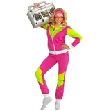 buttinette 80er Jahre Trainingsanzug Unisex M