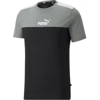 Puma Ess+ Block Tee Puma Black - L