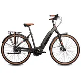 Airtracks 28 Zoll Damen E-Bike LS Trekking Fahrrad LUMINA ACTIVE PLUS LINE 500 Wh 8s SCHWARZ 50 CM