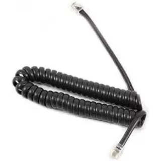 Snom Ersatzhörerspiralkabel 300/320/360/370 Schwarz (0896)