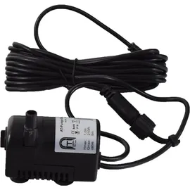 Agora-Tec Agora-Tec® Solar Springbrunnen Teich - Pumpen - Set mit Akku und LED Licht 3.5W-BL-V2.0