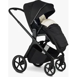 EasyWalker Zoey Fußsack Pure Black, Schwarz