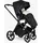 EasyWalker Zoey Fußsack Pure Black, Schwarz