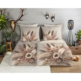 Good Morning Barro Blumen Sand 200 x 200 cm + 2 x 80 x 80 cm