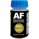 Alex Flittner Designs Lackstift RAL 1027 CURRYGELB seidenmatt 50ml schnelltrocknend Acryl