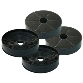 keenberk Aktivkohlefilter Sparset 4 Kohlefilter