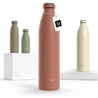 LARS NYSØM Edelstahl Trinkflasche 350ml, 500ml, 750ml, 1L, 1