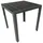 FRG Bistrotisch 70 x 70 x 0 cm Dunkelgrau/Silbergrau