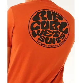 Rip Curl Wettie Passage Icon T-Shirt 2026 baked clay XL