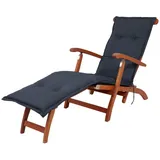KETTtex Sesselauflage Deckchair Florence 2179 anthrazit 190x50x6 cmKETTtex