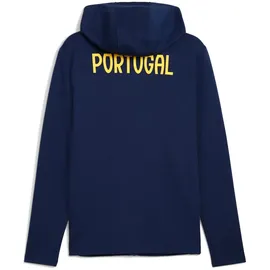 Puma Portugal Casuals Kapuzenjacke Herren 17 persian blue/sunny yellow XL