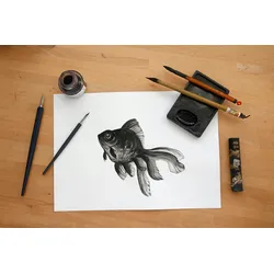 Clairefontaine Lavis Technique, Technisches Zeichenpapier 200g, 10 Bogen 50x65 cm - 96336C