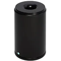 Proregal Selbstlöschender Papierkorb 50 l Schwarz