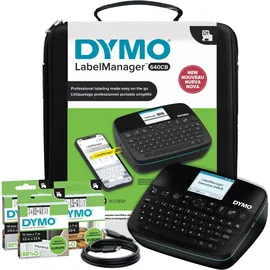 Dymo LabelManager Etikettendrucker Geeignet für Schriftband: D1 6 mm, 9 mm, 12 mm, 19 mm, 24 mm