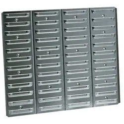 RAACO Wandpaneel BWP 520 x 440 mm mit 48 Schlitzen